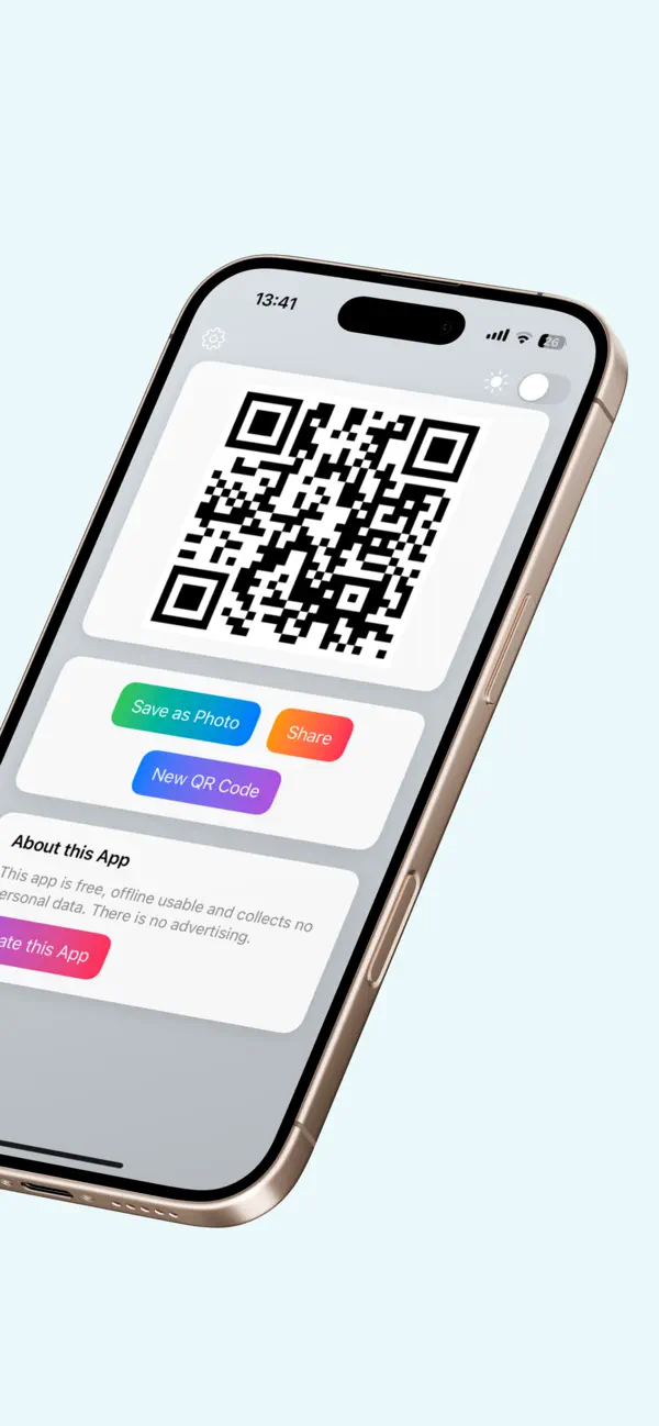 #4. QR Easy Code Maker (iOS) Ved: Stefan Ljubic