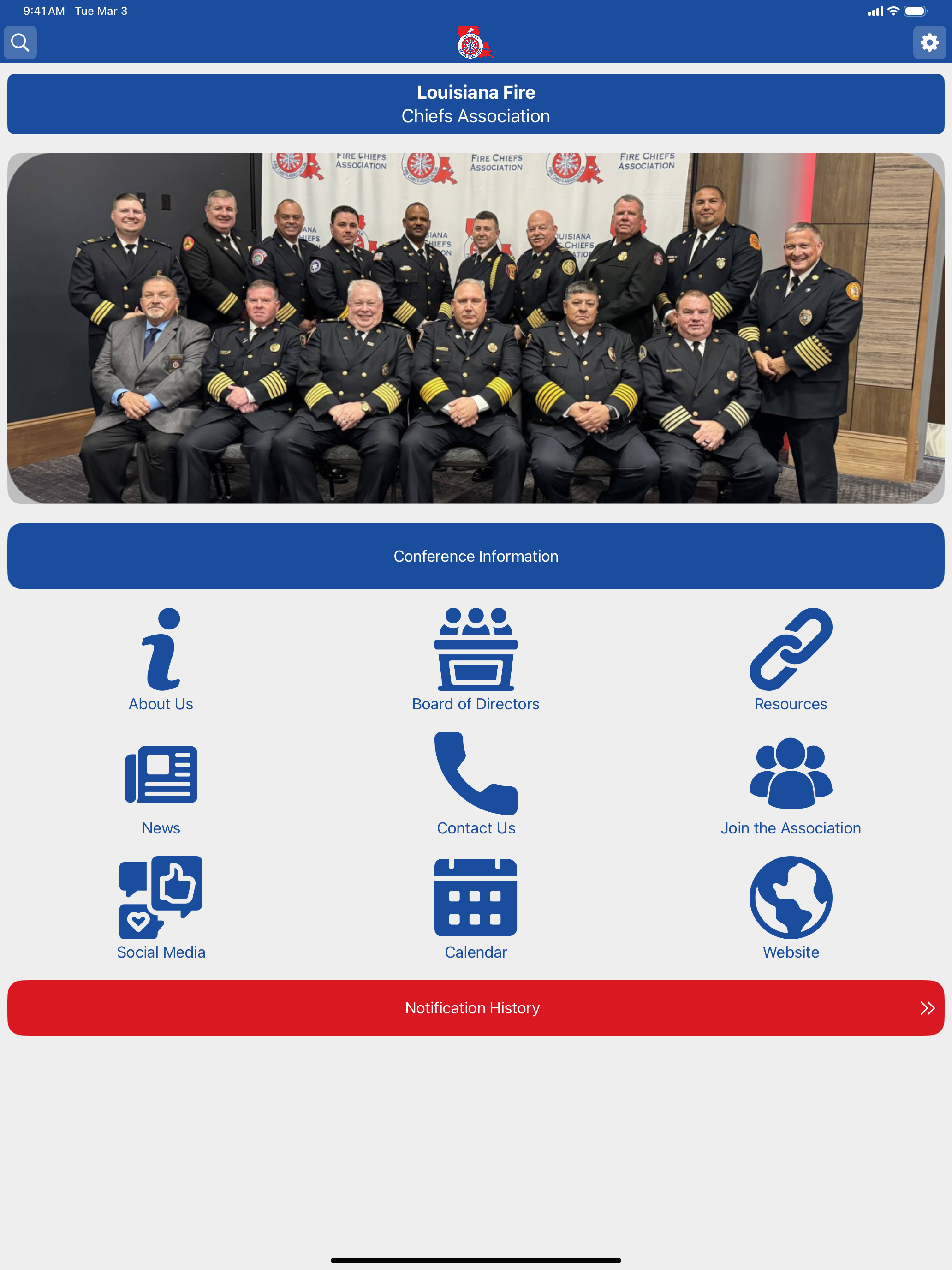 LA Fire Chiefs Association screenshot 4