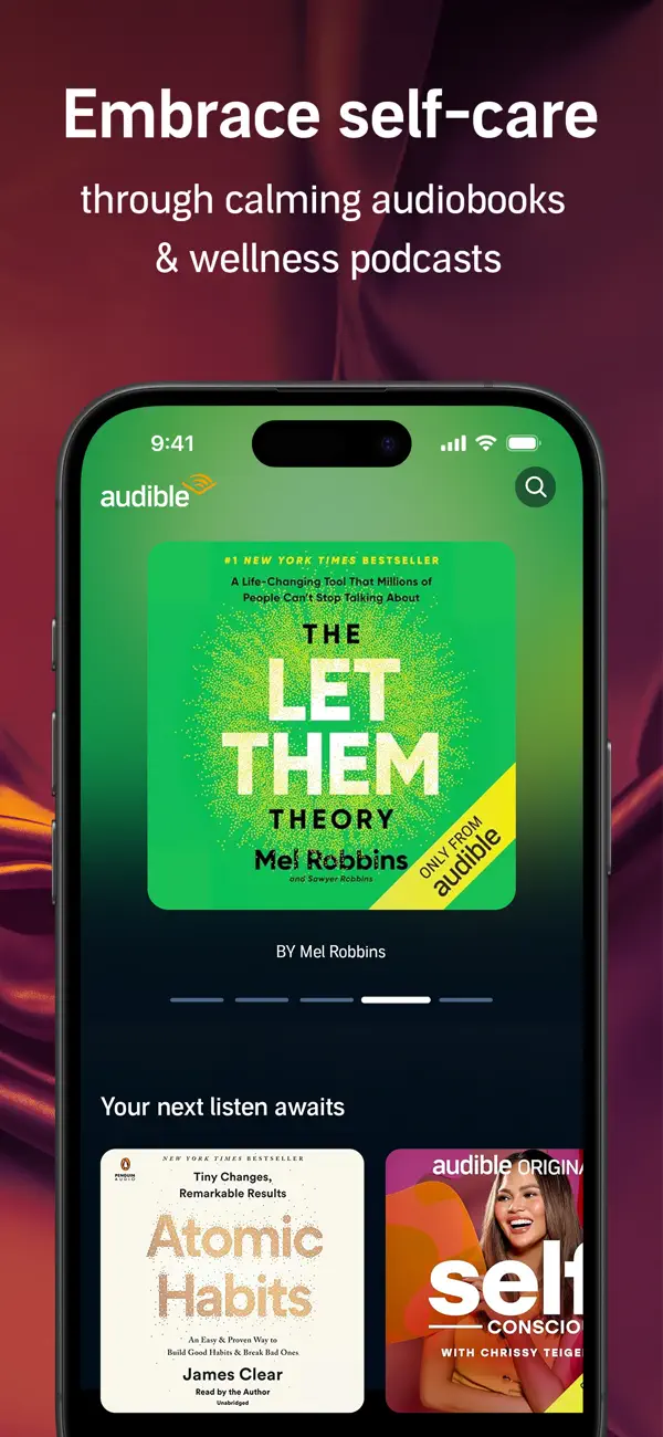 #3. Audible: Audiobooks & Podcasts (iOS) Göre: Audible, Inc.