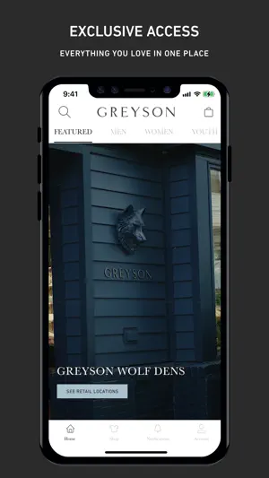 Greyson Clothiers screenshot 2