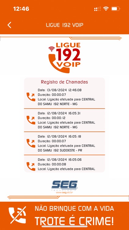 Ligue 192 VoIP
