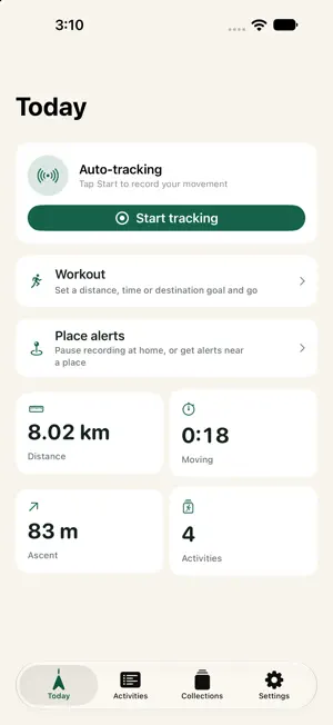 Afoot: Auto Tracker screenshot 1