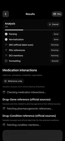 PGxAI Andromeda screenshot