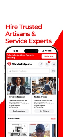 9th Marketplace iPhone screenshot