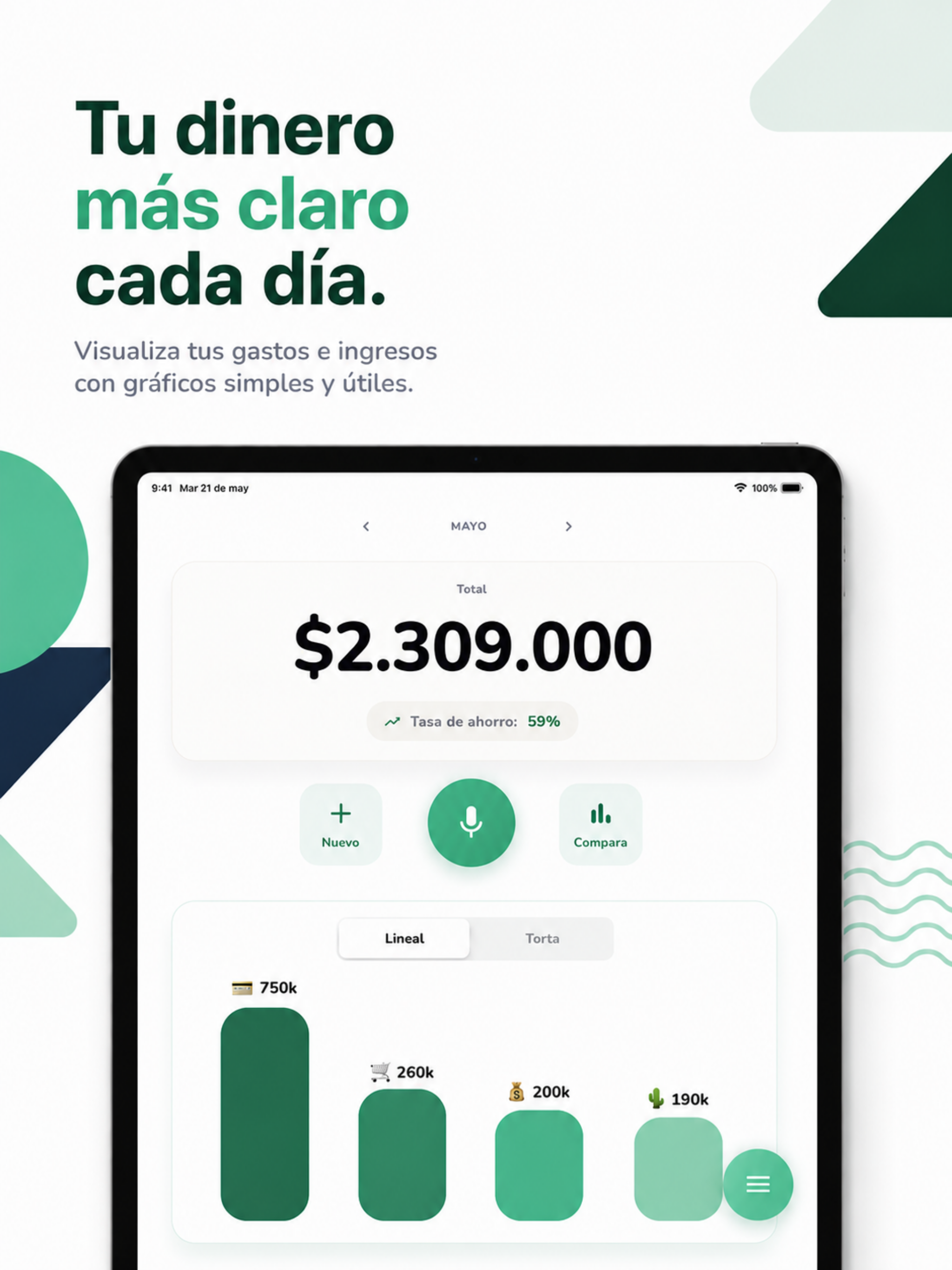 Finti - Asistente financiero screenshot 5