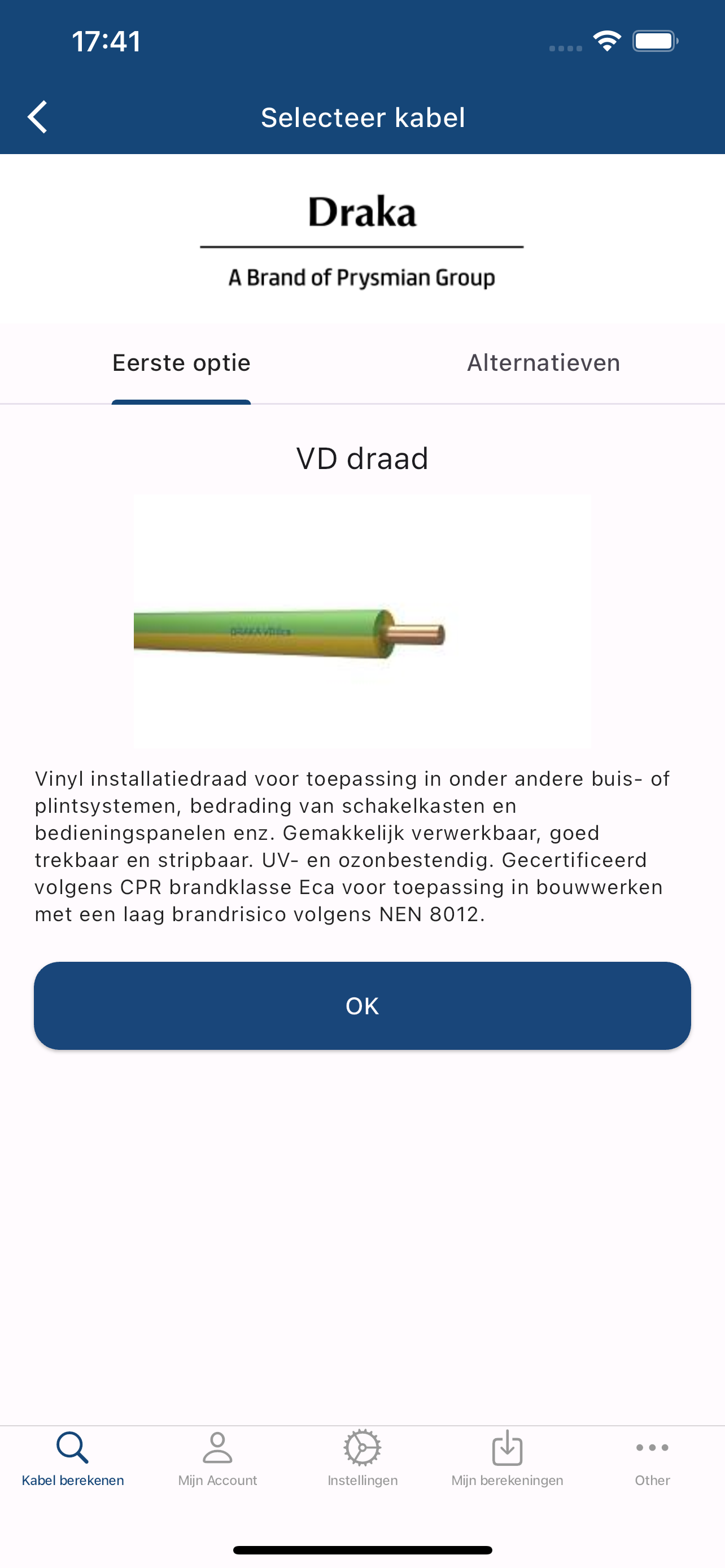 Draka Cable App