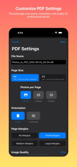 Photo to PDF AI Converter screenshot 2