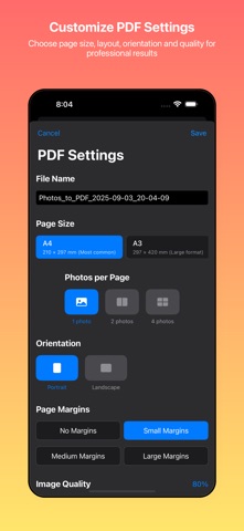 Photo to PDF AI Converter screenshot