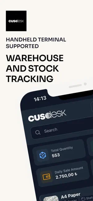 Cusdesk – Stock Tracking screenshot 1