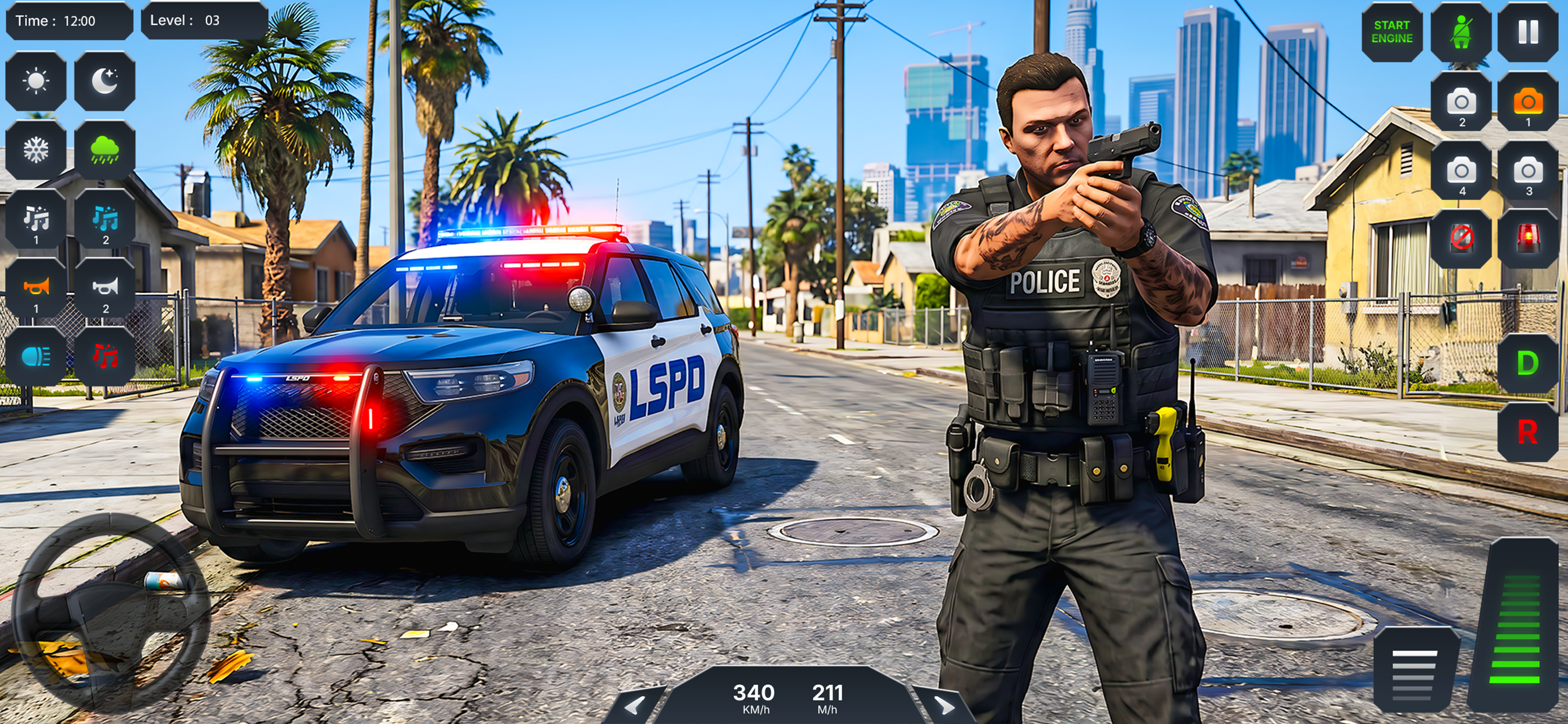 Us Police Car Simulator Games screenshot 7