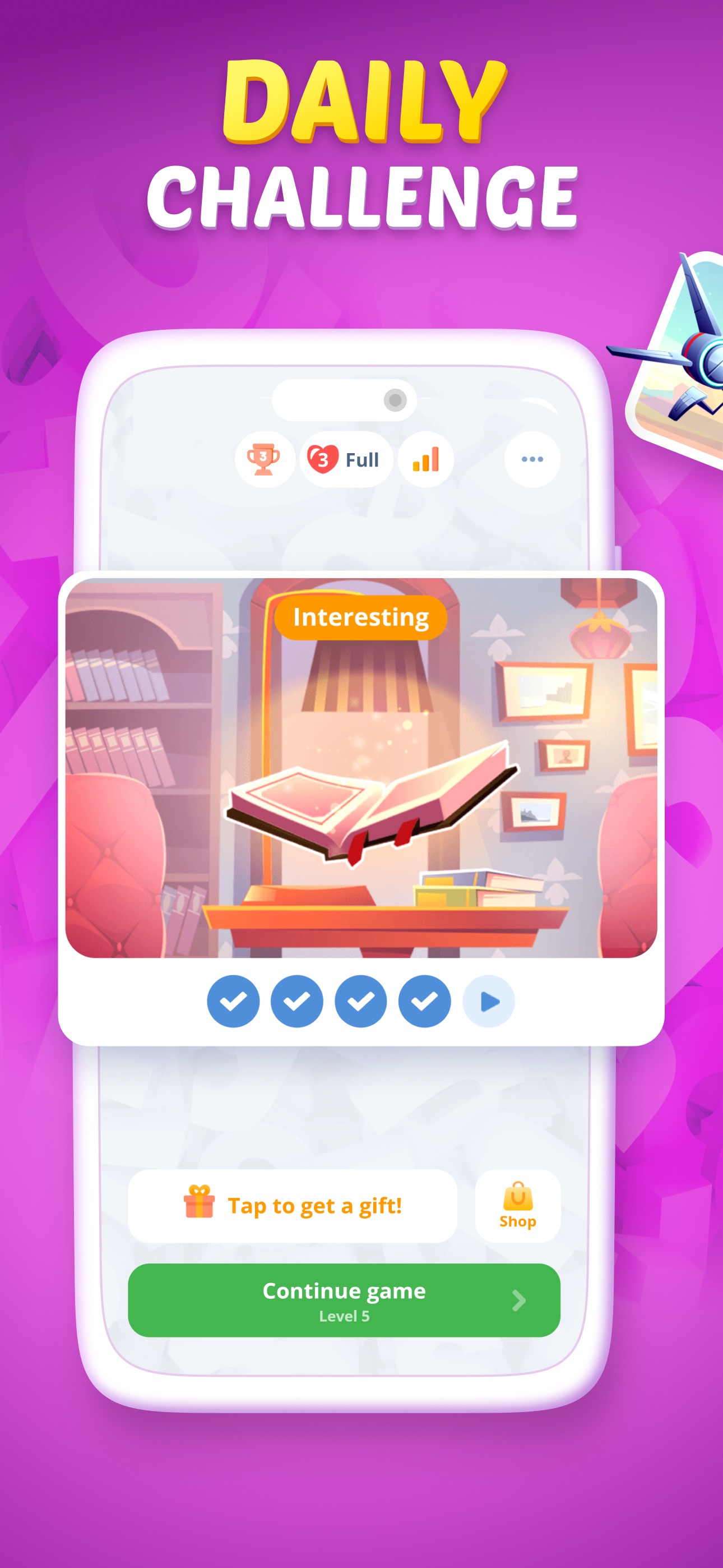 Screenshot 3 of Crostic Guru: Word Puzzle Game