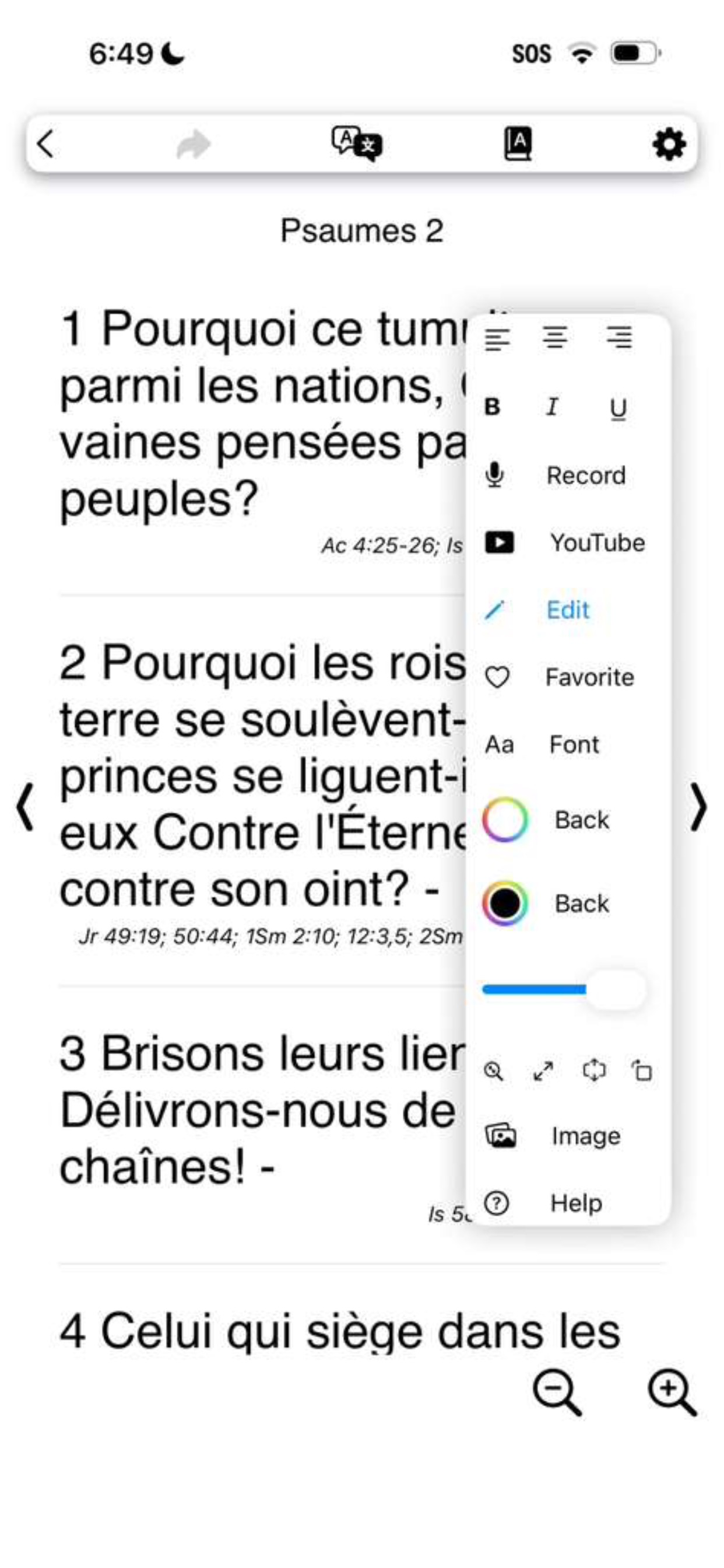 U Songs Chant d'Espérance screenshot 3