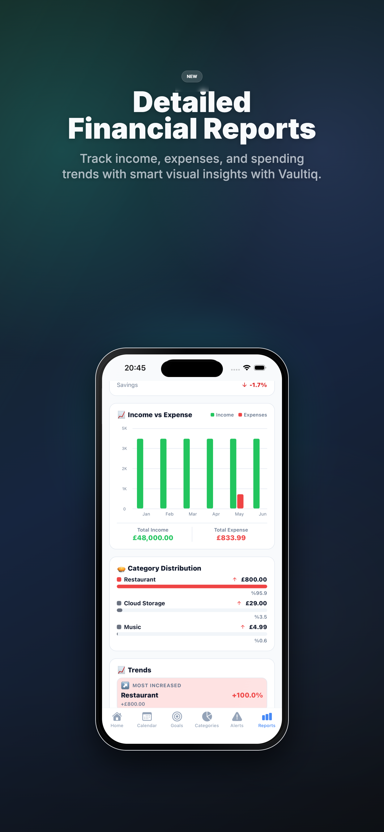 Vaultiq | Budget & Bill Track screenshot 4