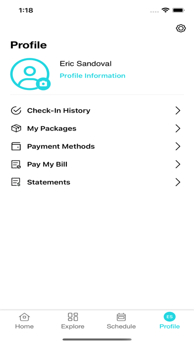 Texas Health Huguley Fitness Screenshot