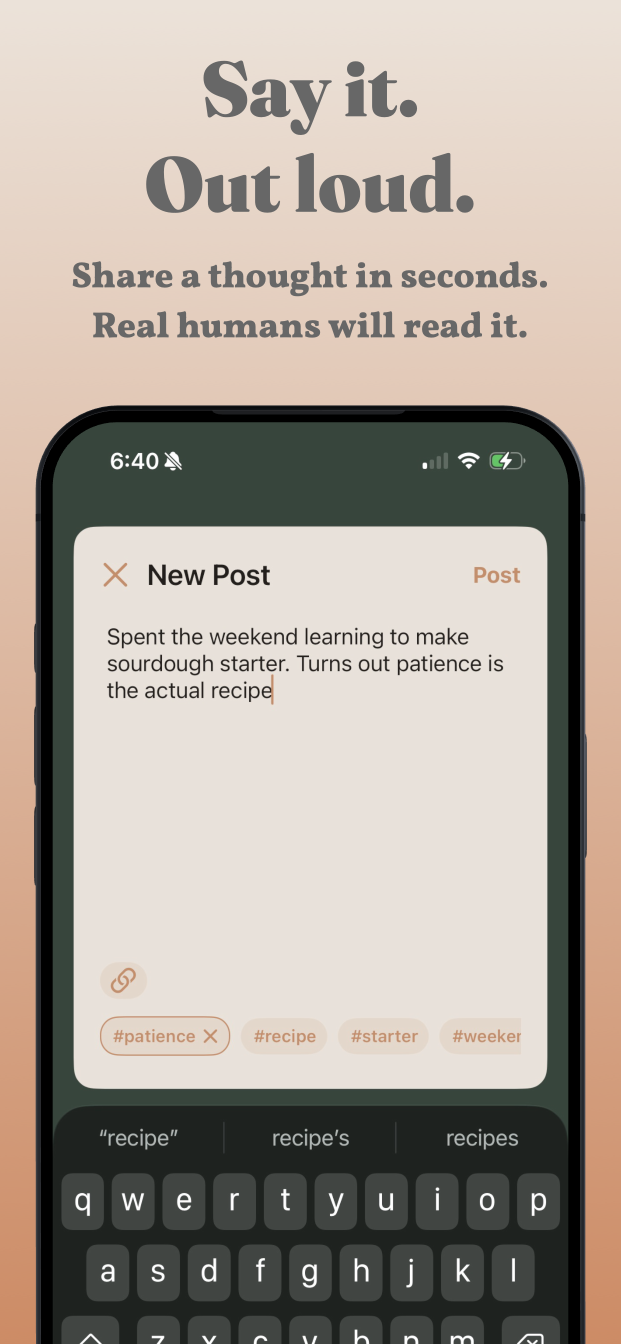 PRSN - The No Bots Social Feed screenshot 3