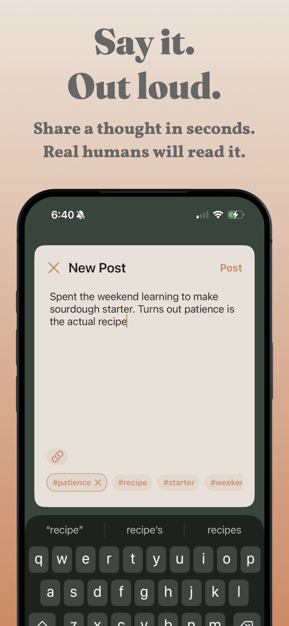 iPhone screenshot