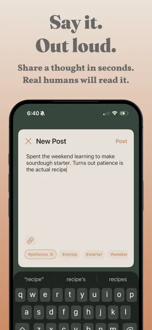 PRSN - The No Bots Social Feed screenshot 3