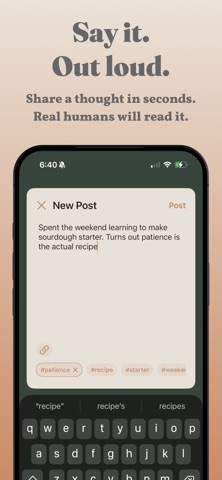 PRSN - The No Bots Social Feed Screenshot 3 of 3