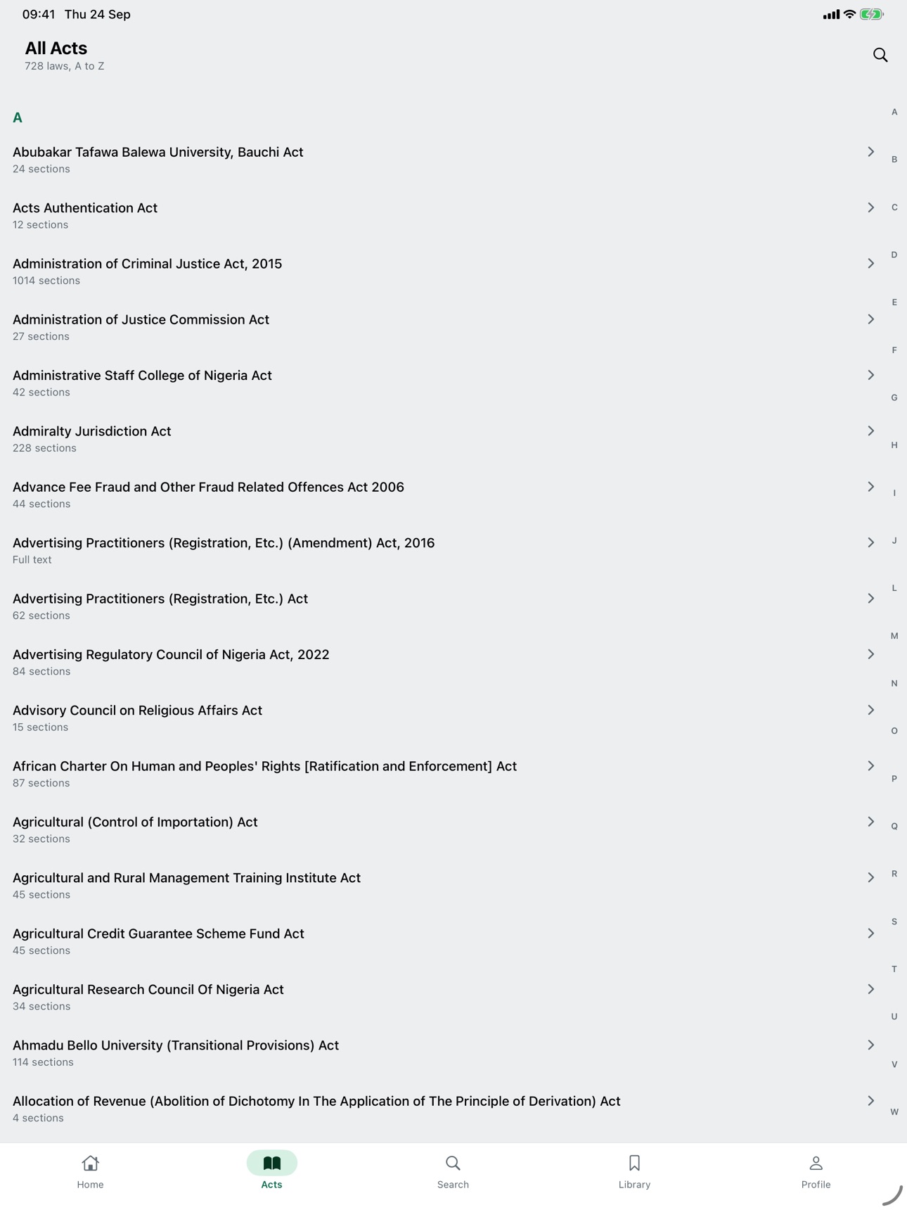 Screenshot 8 of Laws of Nigeria: LFN