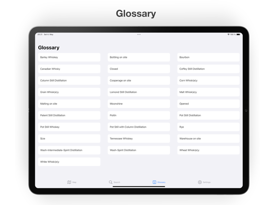 Whisky Map iPad screenshot 9 - Reference app