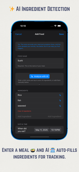 Symptom Tracker – AI Log Screenshot 4 of 4
