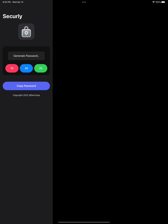 Screenshot #4 pour Securly, Easy Password Manager