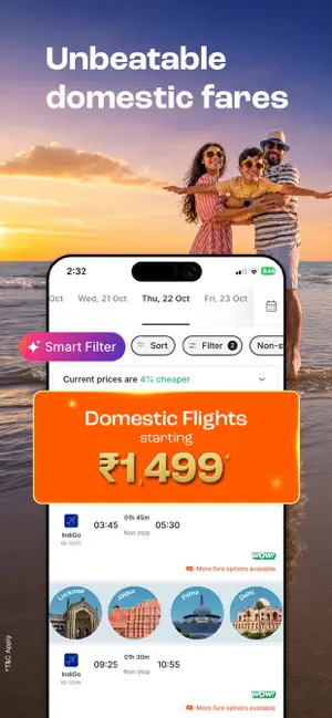 Cleartrip Flights, Hotels, Bus screenshot 2