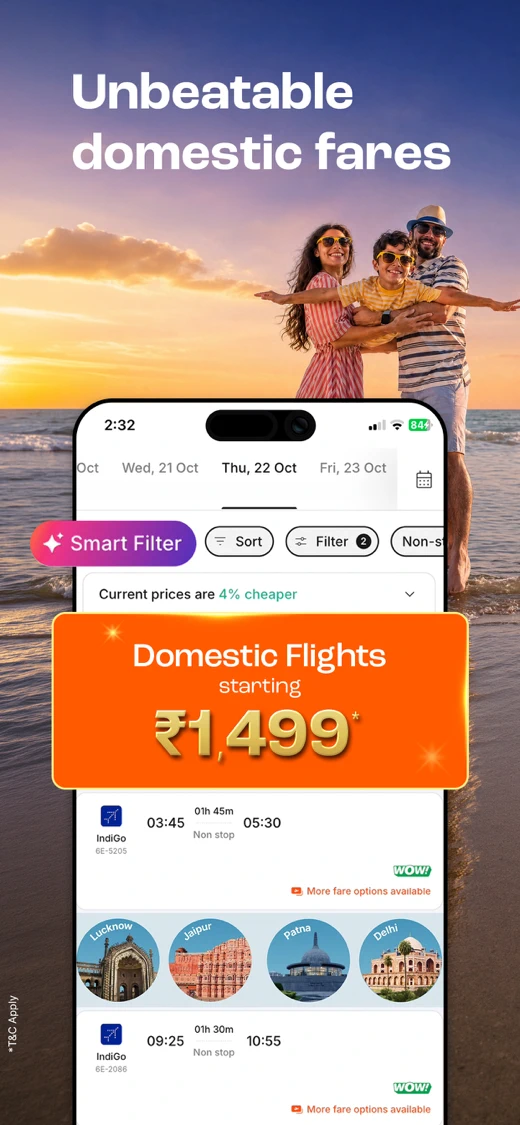 Cleartrip Flights, Hotels, Bus screenshot 2