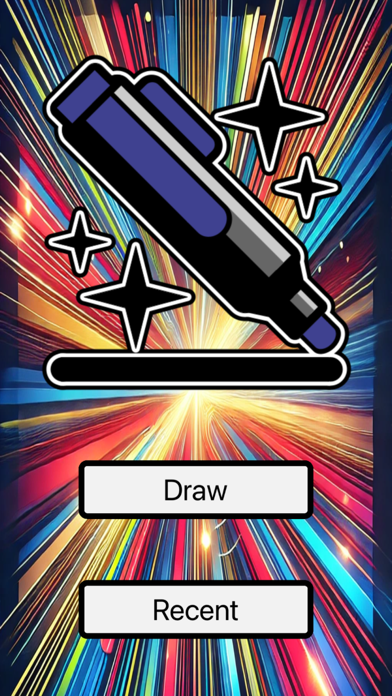 Marker Wizard: AI Draw + Paint iPhone screenshot 1 - Graphics & Design app