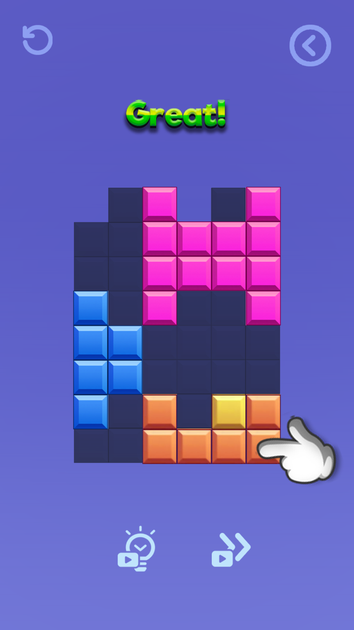 Flip Block 3D - Color Puzzle