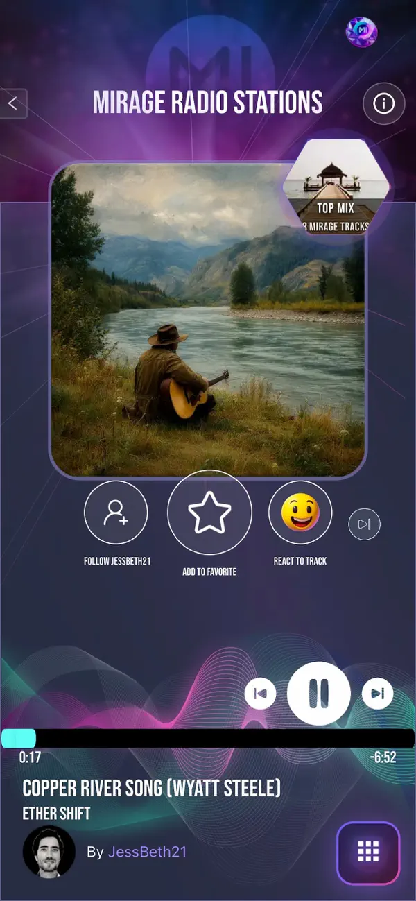 Screenshot #3 pour Mirage Music