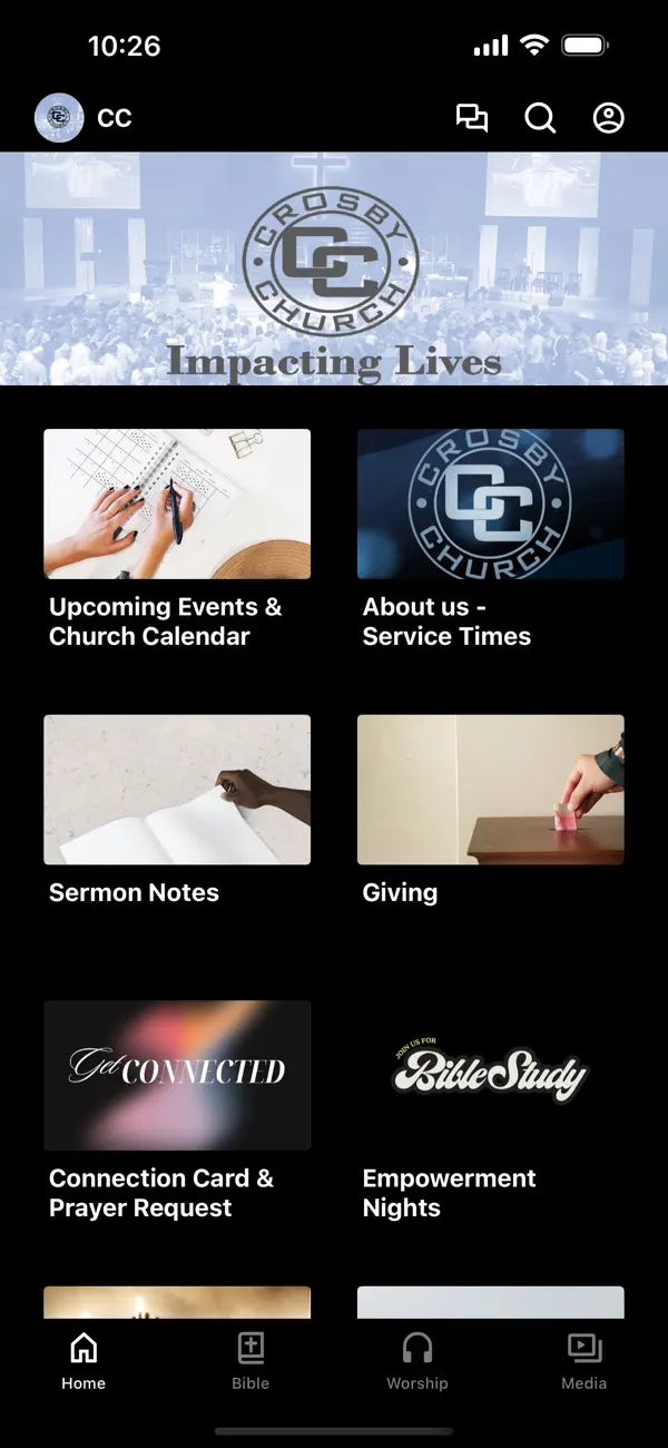 Screenshot #1 pour Crosby Church