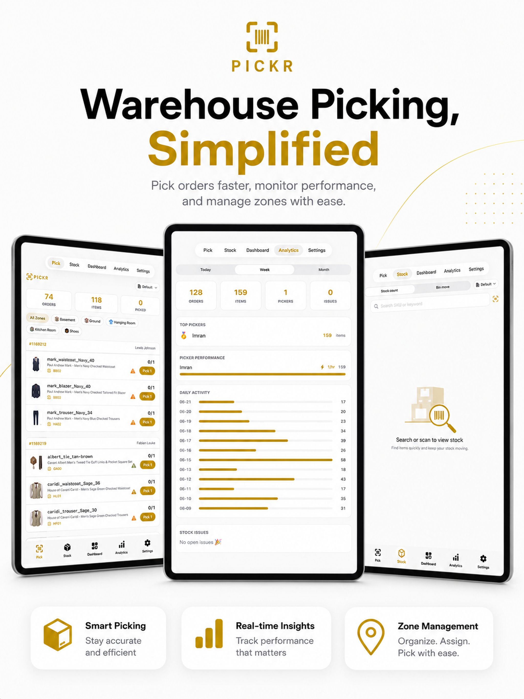 Pickr - Warehouse Picking