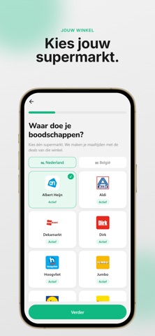 Suppie: Weekmenu Aanbiedingen iPhone screenshot 2