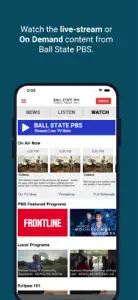 Ball State Public Media screenshot #4 for iPhone
