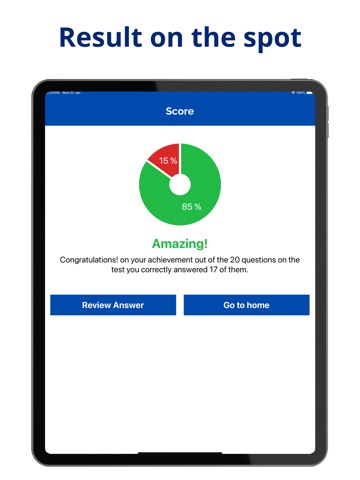 Michigan CDL Prep Test iPad screenshot