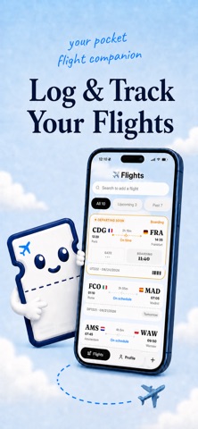 Flight Log & Tracker — Bordy iPhone screenshot
