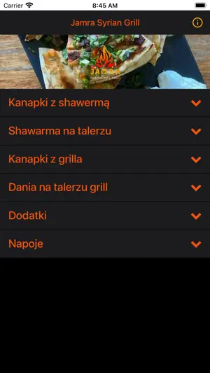 Jamra Syrian Grill screenshot 1