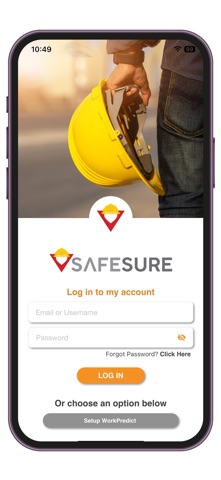 WorkPredict SafeSure screenshot