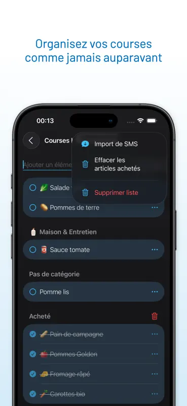 Baskio - Liste de courses screenshot 5 of 10