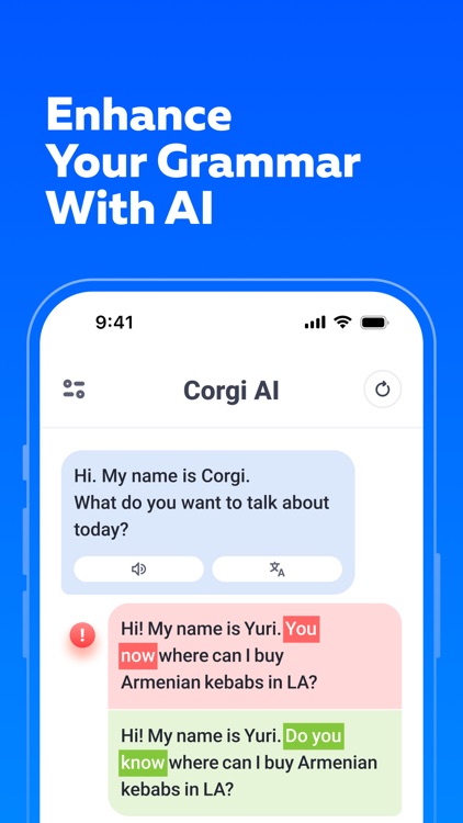 Corgi: Speak & Learn Languages