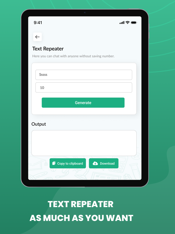 Whats Web+ Dual Chat Messenger iPad screenshot 5 - Social Networking app