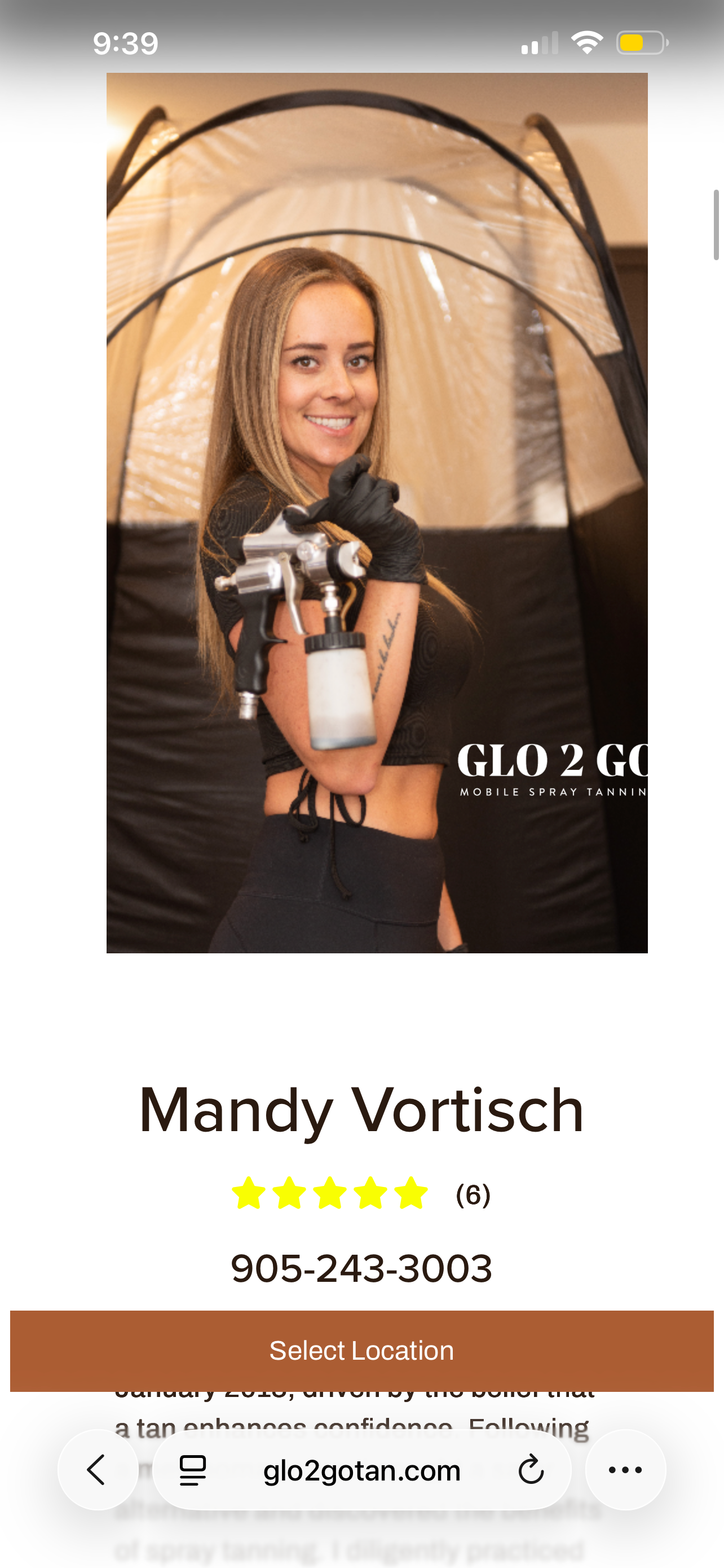Glo2Go Tan screenshot 9