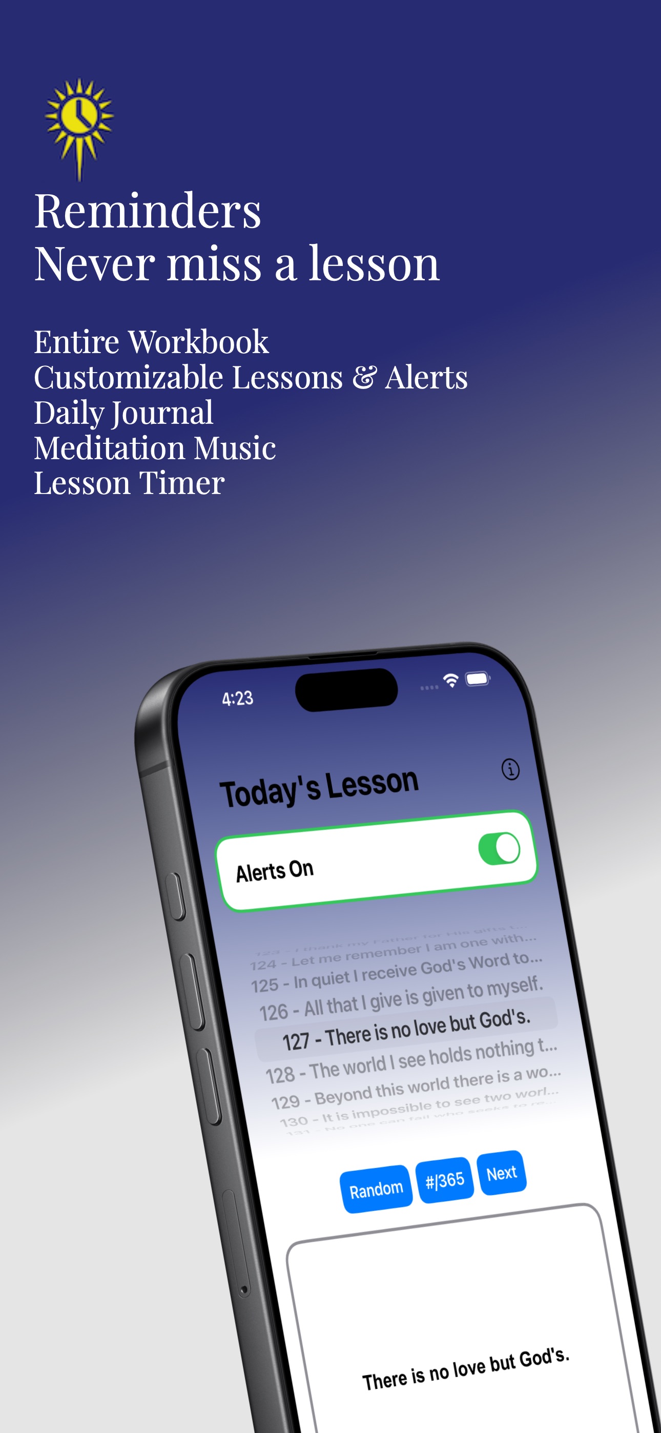 ACIM Remind screenshot 1