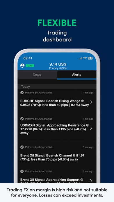 OANDA - Forex trading Screenshot