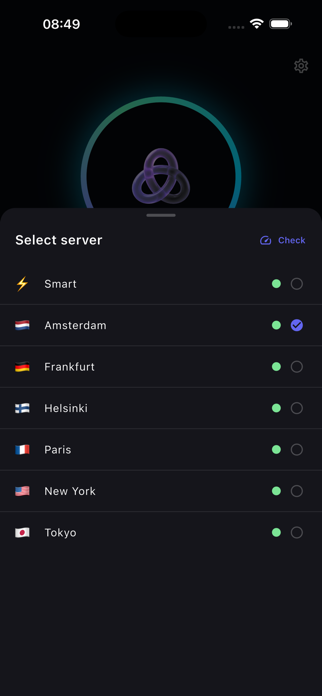 Wisp — VPN Proxy VLESS Client Screenshot 2 of 5