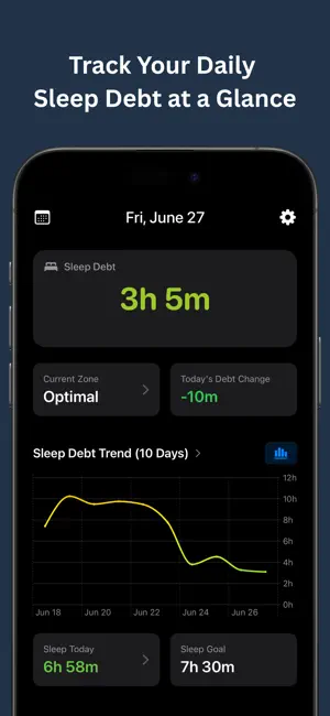 Backlogged: Sleep Tracker screenshot 1