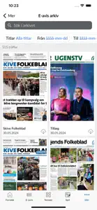 Skive Folkeblad screenshot #2 for iPhone