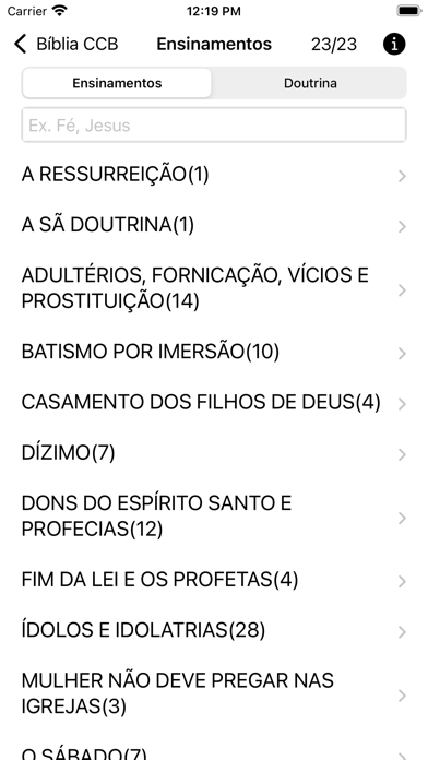 Biblia CCB Screenshot