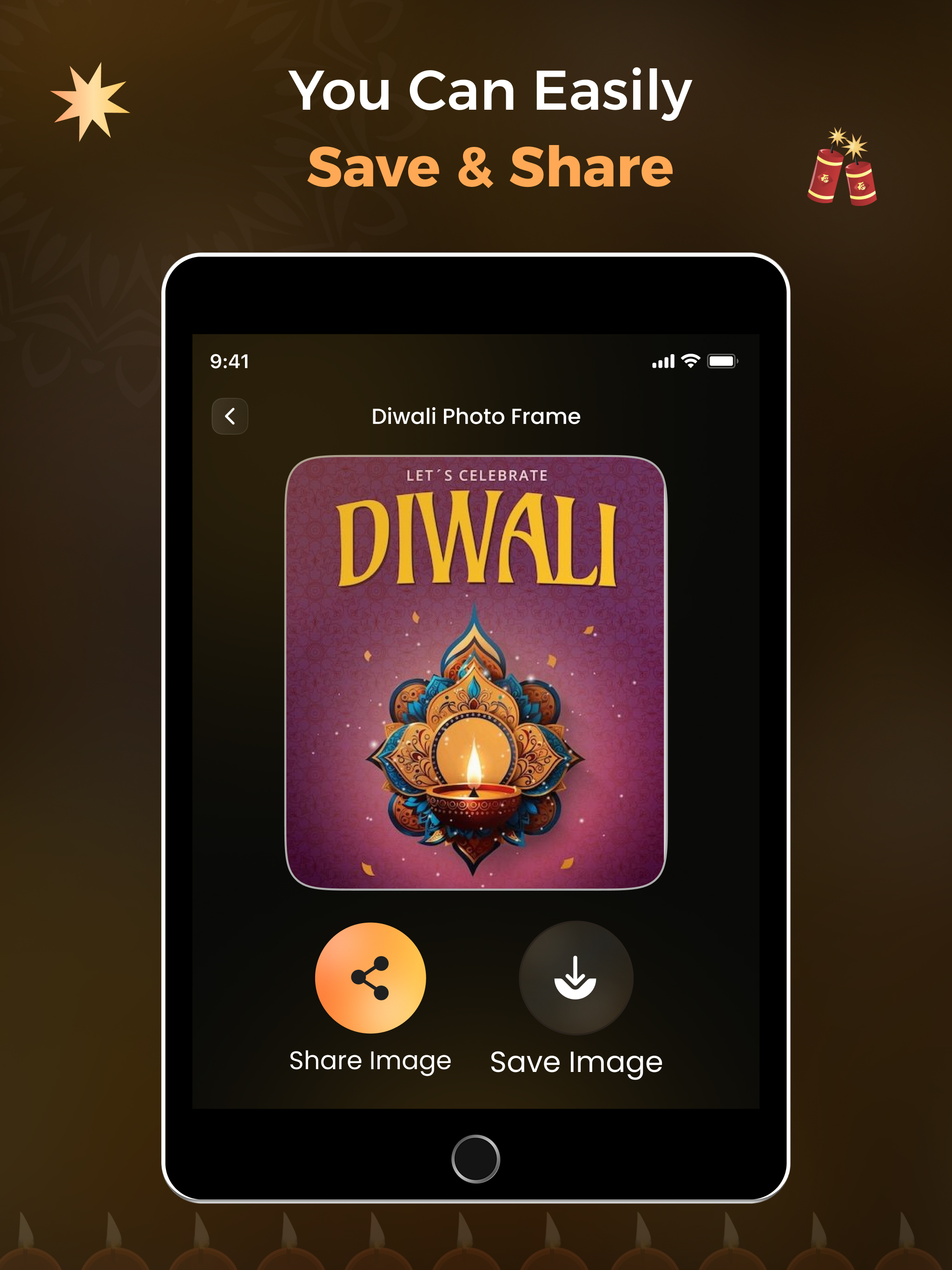 AI Happy Diwali Photo App screenshot 18